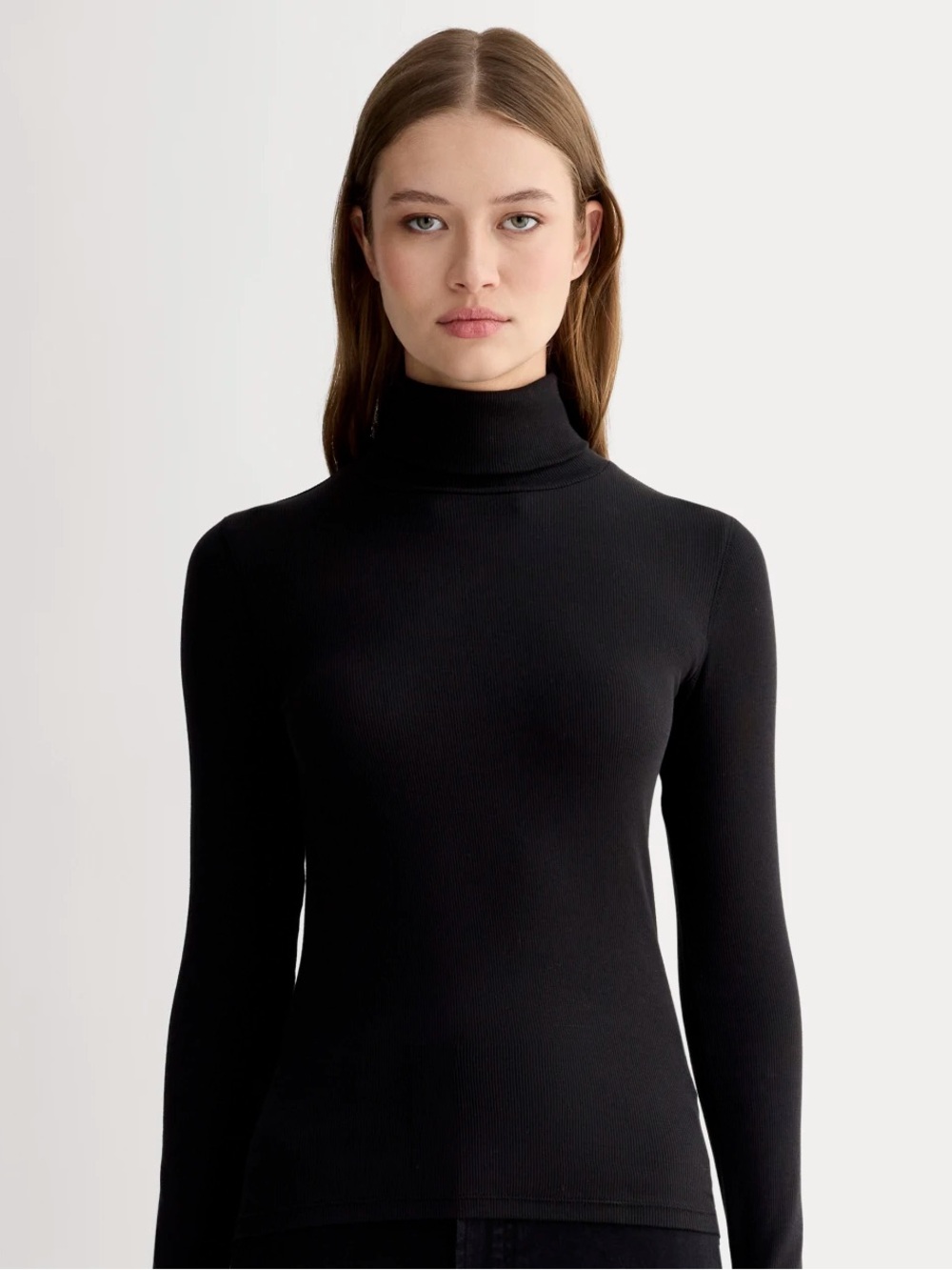 Everlane The Luxe Rib Turtleneck – Size XS